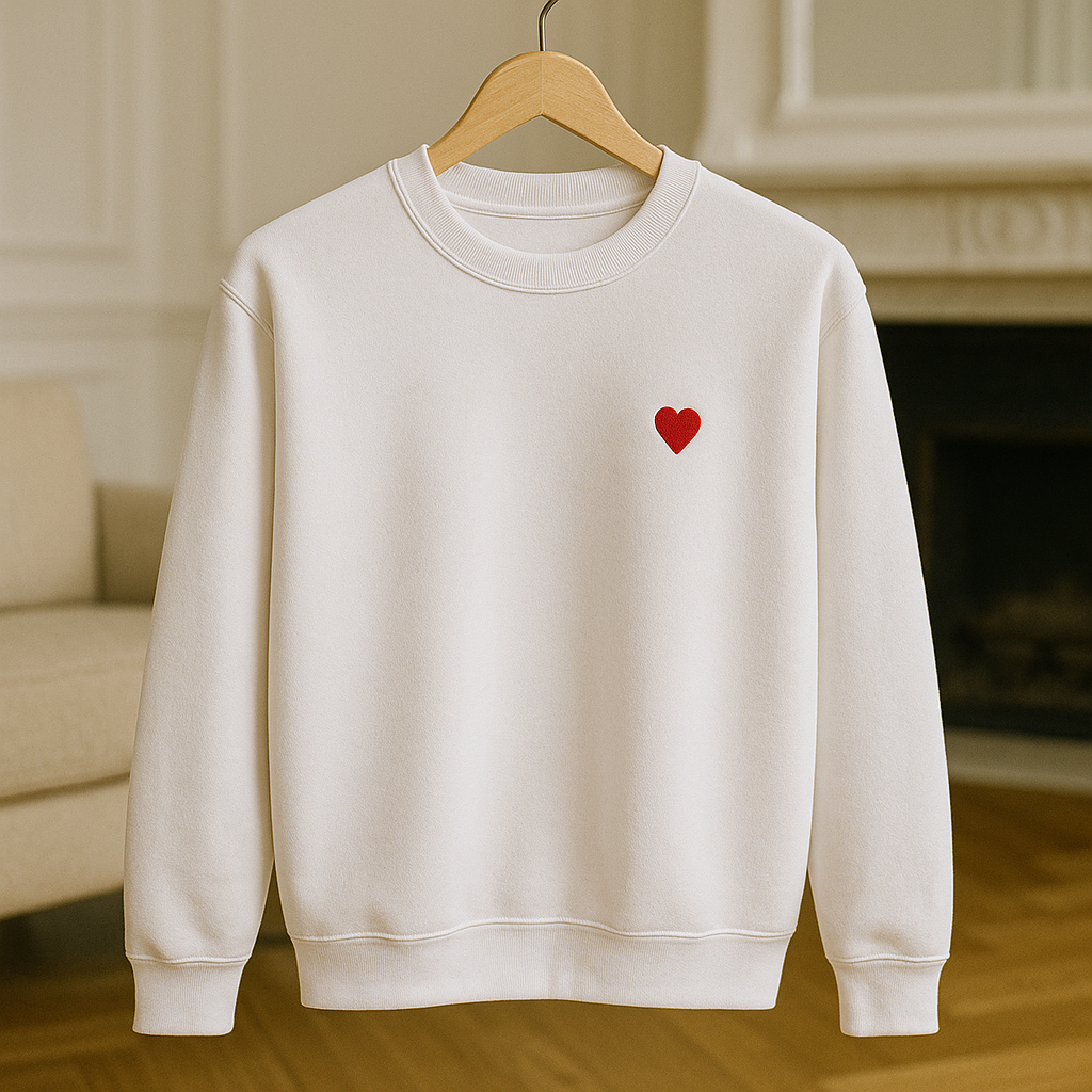 Sweatshirt Blanc unisex
